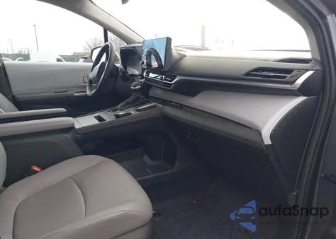 2025 Toyota Sienna Xle from USA, damaged, VIN 5TDJSKFC3SS164712